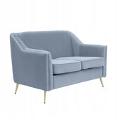 Homla Avant 2 seater Sofa Blue 127X82X81.5 Cm